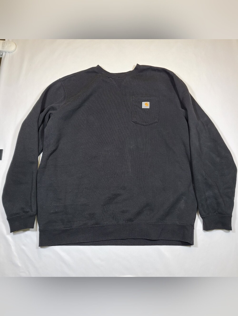 E1 Carhartt Loose Fit Heavyweight Long-Sleeve Pocket Shirt Mens 2XLT Workwear
